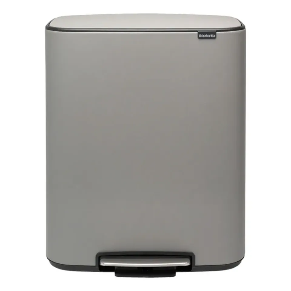 Poubelles À Pédale<Brabantia Poubelle à pédale Bo bin 2 x 30 L, Mineral concrete grey