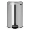 Poubelles À Pédale<Brabantia Poubelle à pédale New Icon 20 litres, acier mate