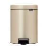 Poubelles À Pédale<Brabantia Poubelle à pédale New Icon 5 litres, Metallic Gold