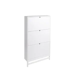 Vitrines & Présentoirs<Mavis Rangement à chaussures Falsterbo, Blanc, 3 compartiments