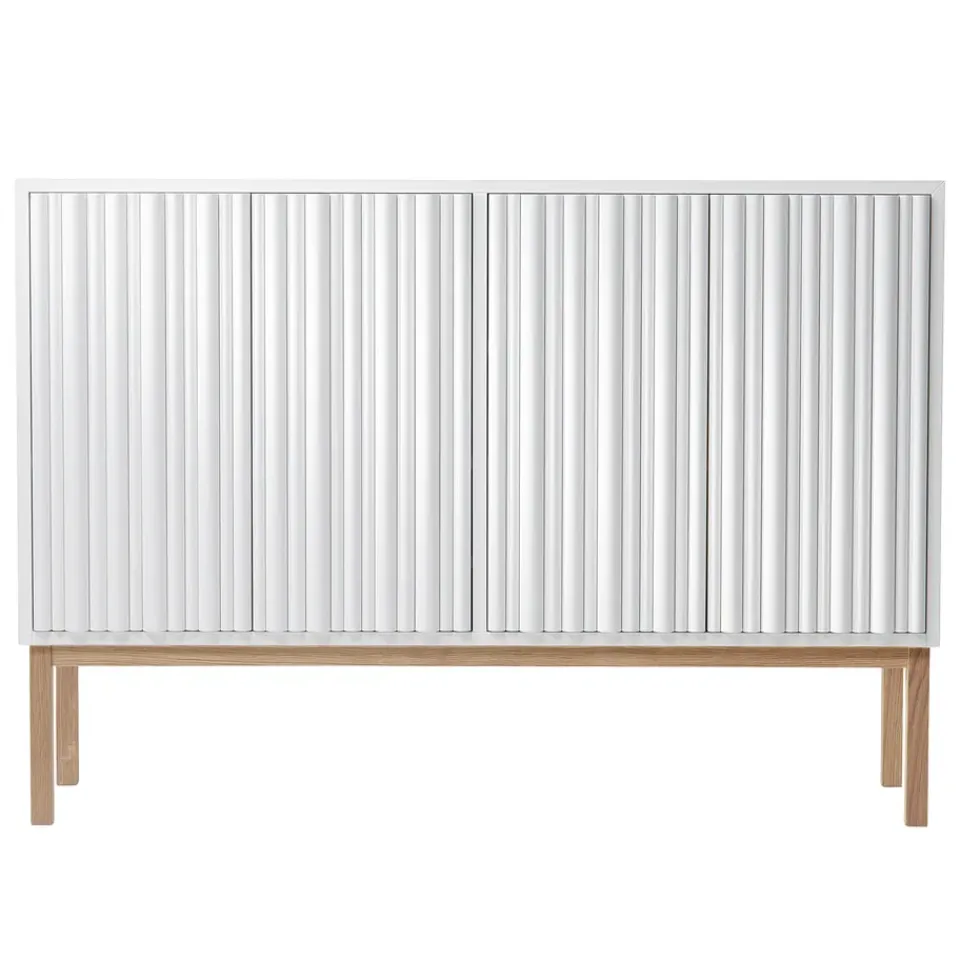 Vitrines & Présentoirs<A2 Rangement bas Collect 2013, Chêne huilé blanc