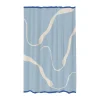 Rideaux De Douche<Mette Ditmer Rideau de douche Nova Arte 150x200 cm, Bleu clair-blanc cassé