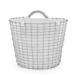 Paniers De Rangement<KORBO Sac pour panier 16, blanc