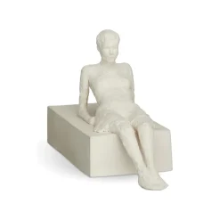 Sculptures & Figurines En Porcelaine<Kähler Sculpture avec message Character, The attentive one