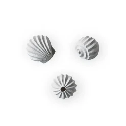 Sculptures & Figurines En Porcelaine<Cooee Design Sculpture The Genesis Shells Lot de 3, Limestone