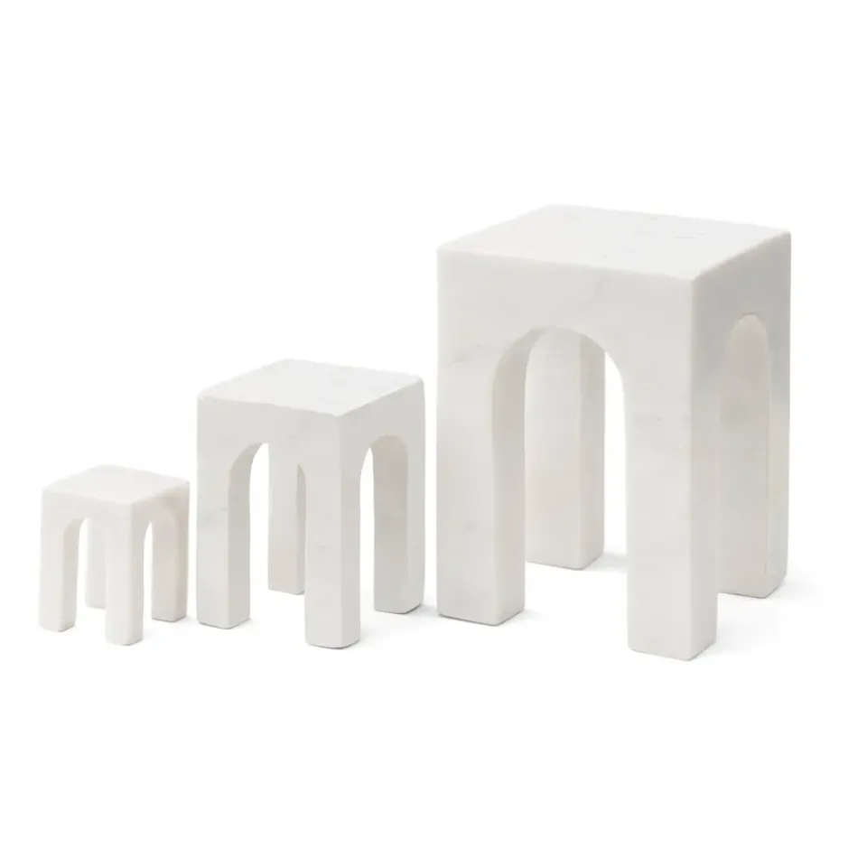 Accessoires Décoratifs<Gejst Serre-livre Arkis 3 Pièces, Blanc