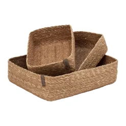Paniers De Rangement<Dixie Set de boîtes de rangement Emil, 3 pièces, Natural