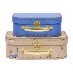 Accessoires Pour Chambre D'Enfants|Accessoires Pour Chambre D'Enfants<OYOY Set de valises Friends in the Forest 2 pièces, Fox