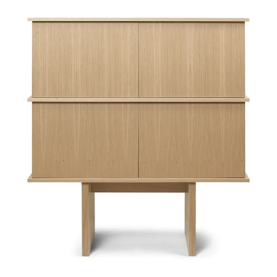 Commodes & Buffets<Ferm Living Stilt sideboard double 109x100 cm, Natural oak