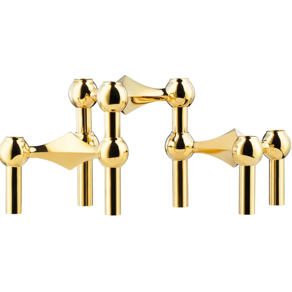 Bougeoirs<STOFF Nagel bougeoir lot de 3, laiton