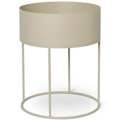Cache-Pots<Ferm Living Support Plant Box rond, Cashmere