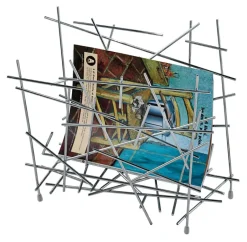 Porte-Revues<Alessi Support pour magazines Blow up, Acier inoxydable