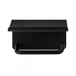 Porte Papier Toilette<Blomus Support pour papier toilette avec étagère Modo, Black