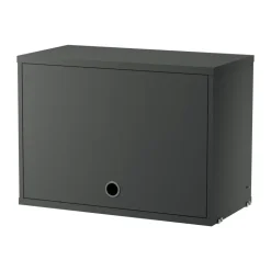 Vitrines & Présentoirs<String Surmeuble , Gris foncé, 58x30 cm