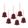 Décorations De Noël<Broste Copenhagen Suspension cloche de Noël Chime, Pompeian red