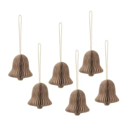 Décorations De Noël<Broste Copenhagen Suspension cloche de Noël Chime, Natural brown