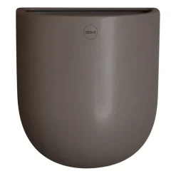 Cache-Pots<DBKD Suspension pot de fleur taupe Cut, Large 17 cm