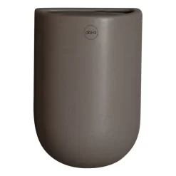 Cache-Pots<DBKD Suspension pot de fleur taupe Cut, Medium 15 cm