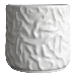Cache-Pots<DBKD Swoon cache-pot Ø23 cm, Blanc brillant
