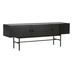 Meubles Tv & Media|Commodes & Buffets<Woud Table d'appoint Array, 150 cm, Chêne peint en noir