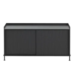 Meubles Tv & Media|Commodes & Buffets<Muuto Table d'appoint Enfold, basse 125x45x63 cm, noir, noir