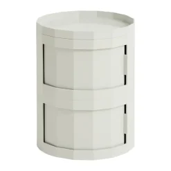 Vitrines & Présentoirs<HAY Table d’appoint Facet Cabinet 20, Misty grey