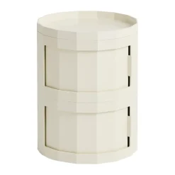 Vitrines & Présentoirs<HAY Table d’appoint Facet Cabinet 20, Eggshell