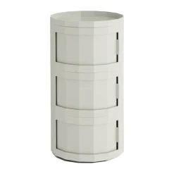 Vitrines & Présentoirs<HAY Table d’appoint Facet Cabinet 30, Misty grey