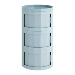 Vitrines & Présentoirs<HAY Table d’appoint Facet Cabinet 30, Misty blue