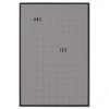 Tableaux Mémo<Design Letters Tableau A2, gris clair