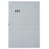 Tableaux Mémo<Design Letters Tableau pour lettres A3 , gris pâle