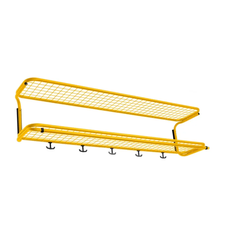 Patères & Étagères<Essem Design Étagère à chapeaux Classic 120 cm, Sun yellow