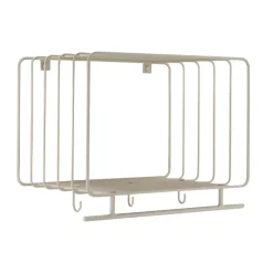 Patères & Étagères<Scandi Living Étagère à chapeaux Nod 45 cm, Beige