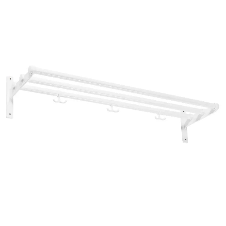 Patères & Étagères<Essem Design Étagère à chapeaux, étagère à chaussures Nostalgi, blanc, blanc