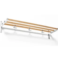 Patères & Étagères<Essem Design Étagère à chapeaux, étagère à chaussures Nostalgi, chêne, aluminium