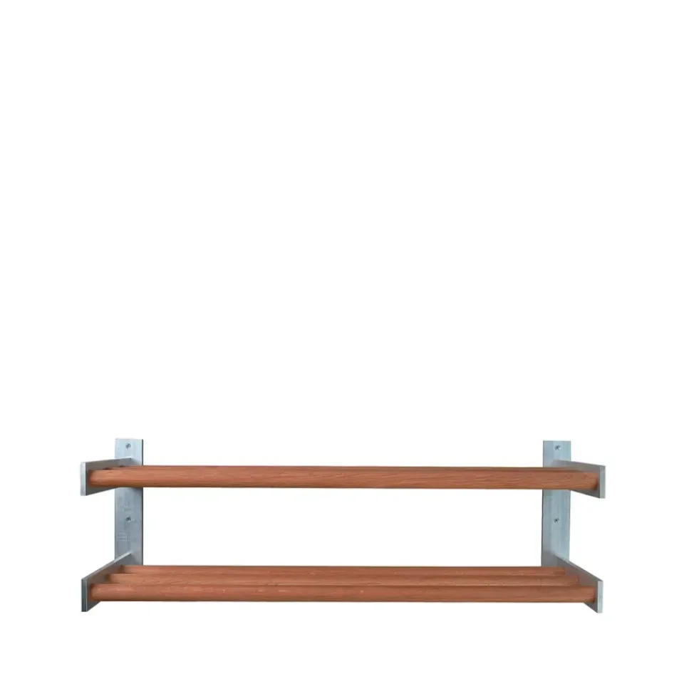 Rangements À Chaussures<Scherlin Étagère à chaussures 5, chêne huilé, mural, 2 niveauxn