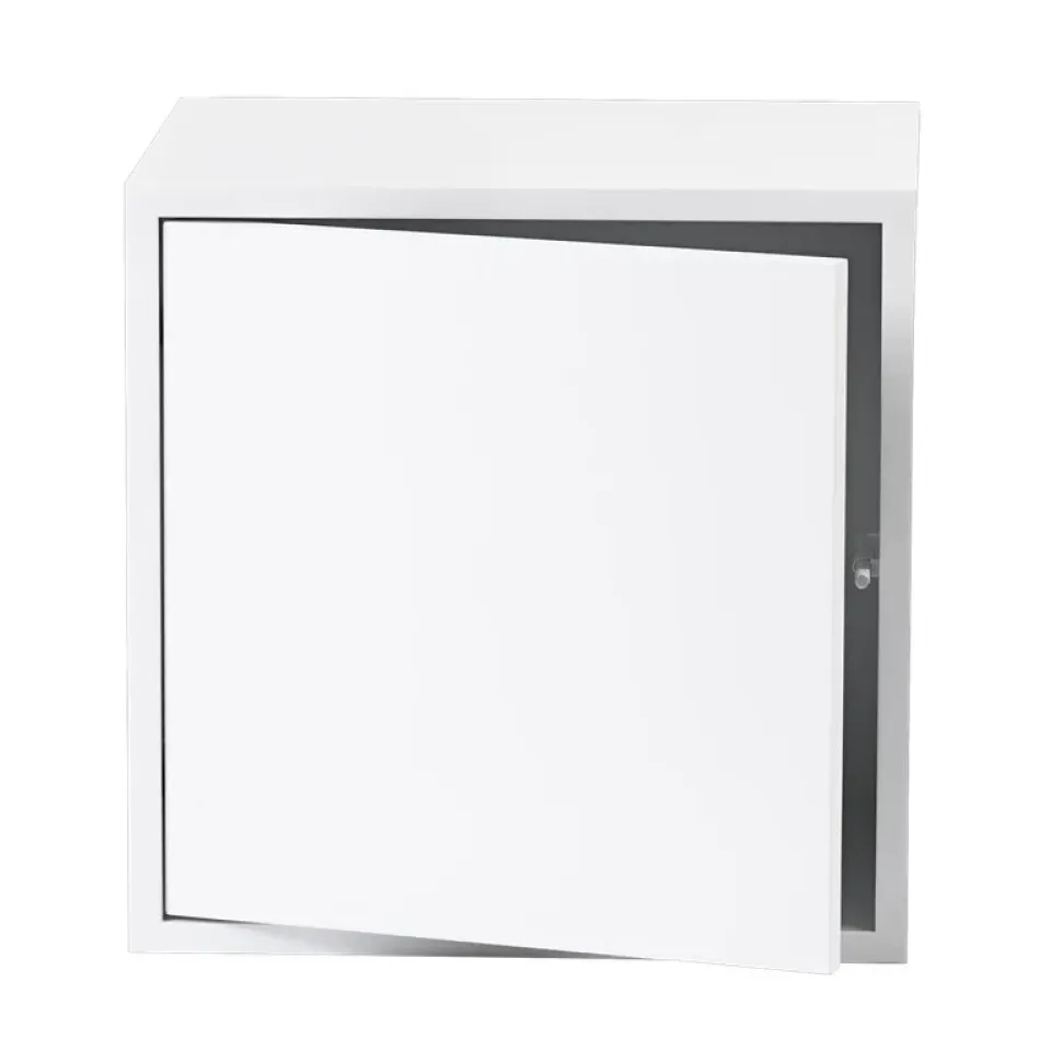 Étagères & Systèmes De Rayonnage<Muuto Étagère avec porte Stacked 2.0, moyen, blanc
