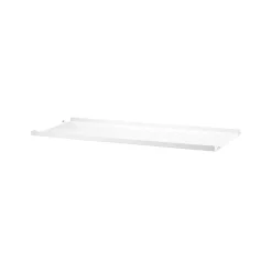 Étagères & Systèmes De Rayonnage<String Étagère en métal , blanc, 78x20 cm, bord bas