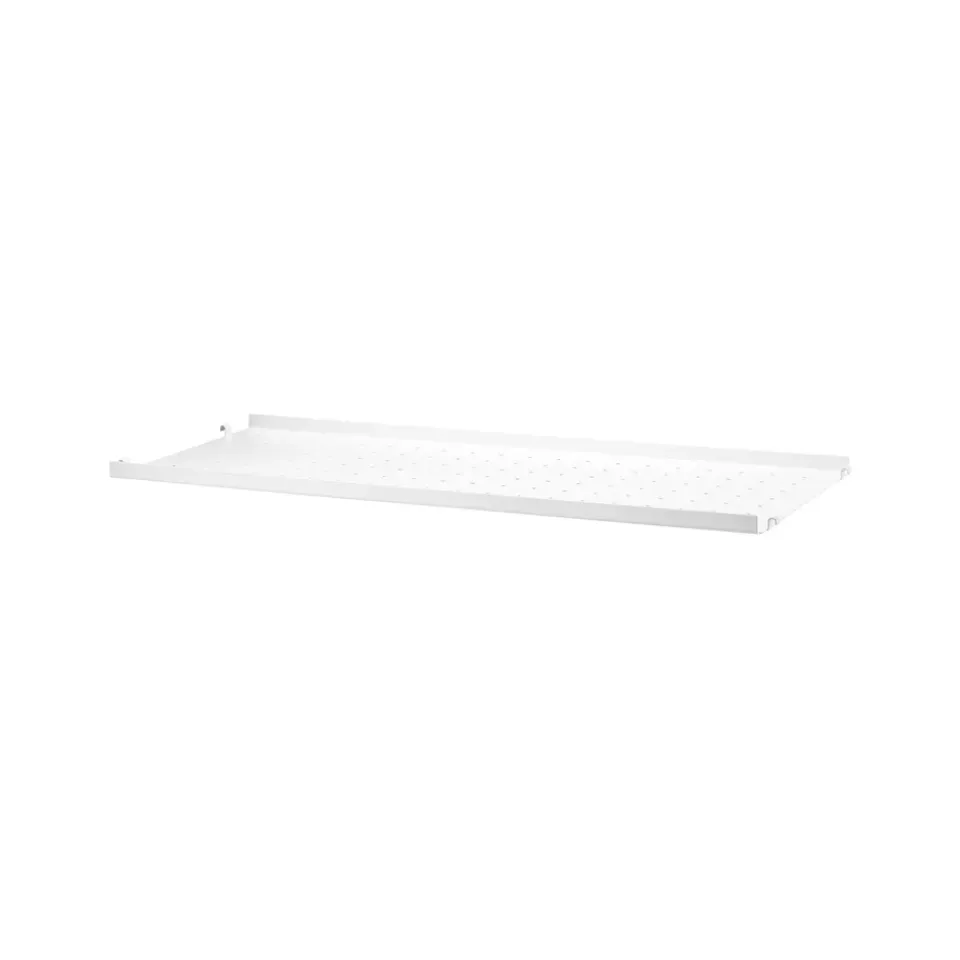 Étagères & Systèmes De Rayonnage<String Étagère en métal , blanc, 78x20 cm, bord bas