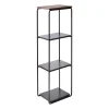 Étagères & Systèmes De Rayonnage<Maze Étagère Mixrack Floor Shelf L 26x19x82,2 cm, Stained oak-black