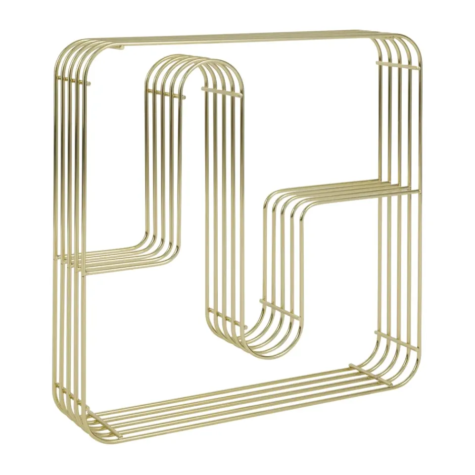 Étagères & Systèmes De Rayonnage<AYTM Étagère murale Curva carrée, Or