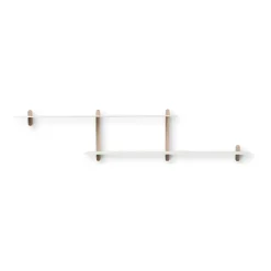 Étagères & Systèmes De Rayonnage<Gejst Étagère Nivo H grande, Chêne clair - blanc