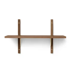 Étagères & Systèmes De Rayonnage<Ferm Living Étagère Sector S/S, Smoked Oak, brass