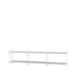 Étagères & Systèmes De Rayonnage<String Étagère , blanc, 58x30 cm, lot de 3