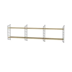 Étagères & Systèmes De Rayonnage<String Étagère , chêne, 58x20 cm, lot de 3