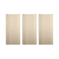 Étagères & Systèmes De Rayonnage<String Étagère , frêne, 58x30 cm, lot de 3