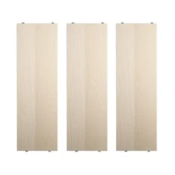 Étagères & Systèmes De Rayonnage<String Étagère , frêne, 58x20 cm, lot de 3