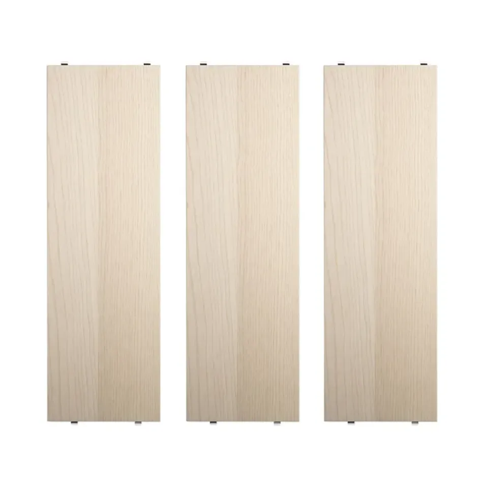 Étagères & Systèmes De Rayonnage<String Étagère , frêne, 58x20 cm, lot de 3
