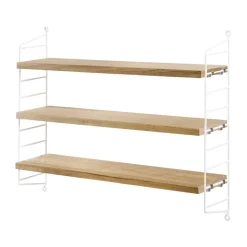 Étagères & Systèmes De Rayonnage<String Étagère Pocket chêne-blanc, chêne-blanc
