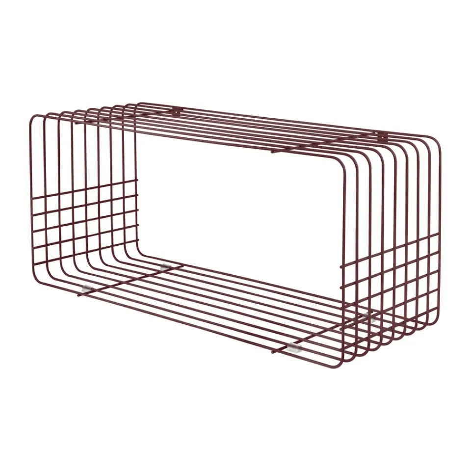 Étagères & Systèmes De Rayonnage<Mette Ditmer Étagère Wire, Wine, 31x70x26 cm